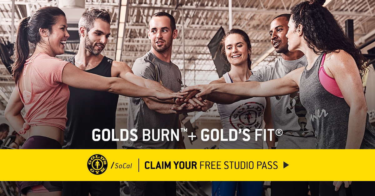 Experience Golds BURN™+ Gold’s FIT® Classes—Claim Your Free Pass Today